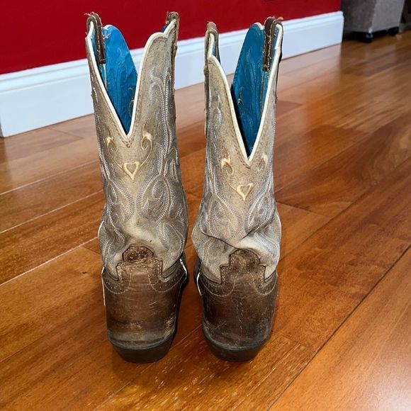 Justin Cowboy Boots Size 8 - Picture 4 of 7